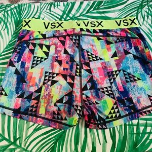 VICTORIA'S SECRET SPORT SHORTS colorful L